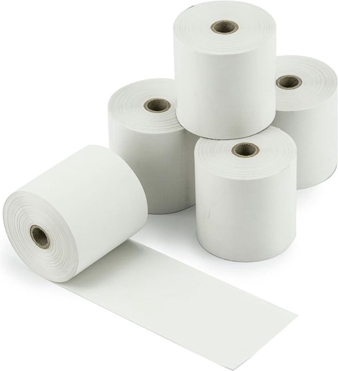 20 thermorollen wit 57x25x12 voor kassasystemen - bonprinter EC cash-apparaten creditcard-terminal - breedte 57 cm lengte 25 m huls-diameter 12 cm buitendiameter 45 cm.