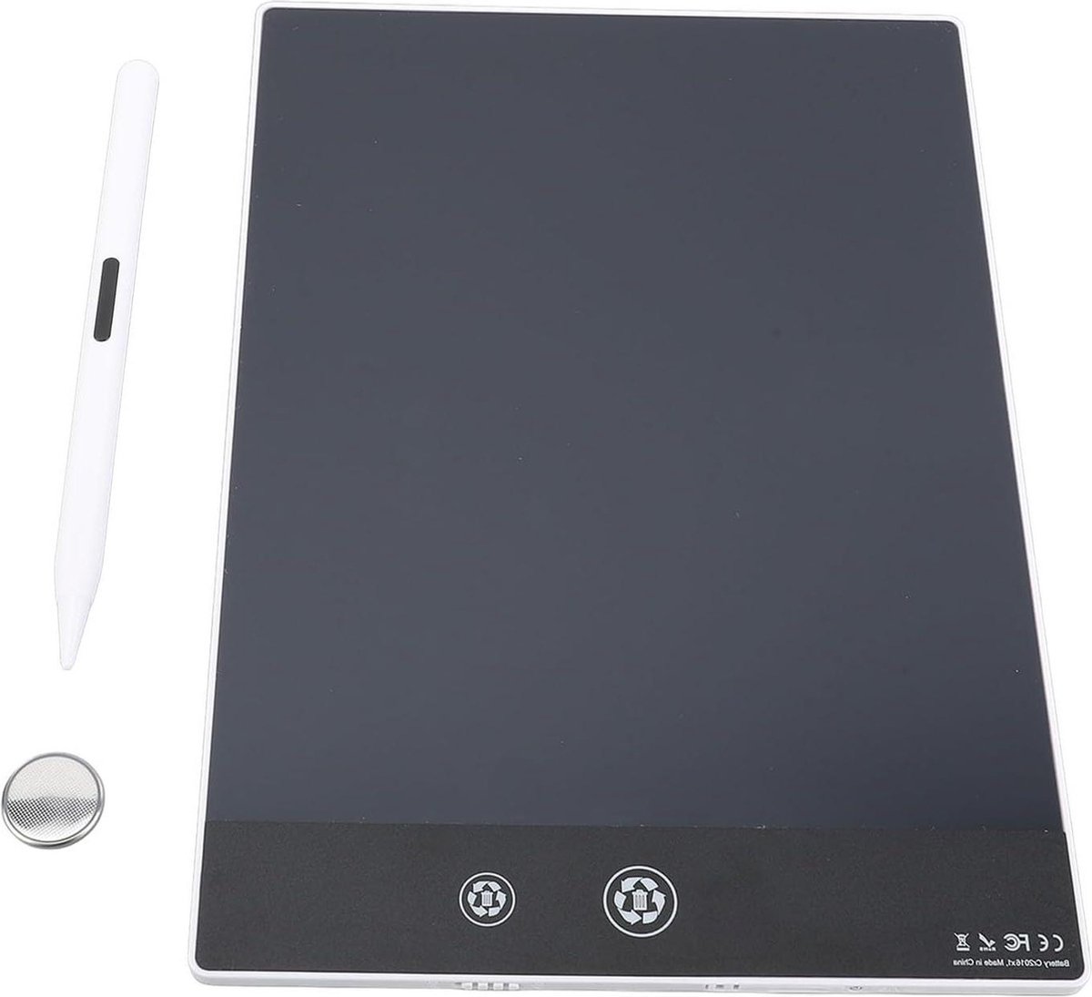 Image of 95-Inch LCD-schrijftablet voor Volwassenen - Dubbelzijdig Tekenbord - Uitwisbaar Herbruikbaar - Digitaal Notitieblok - Lessen Werk - Compact en Handig