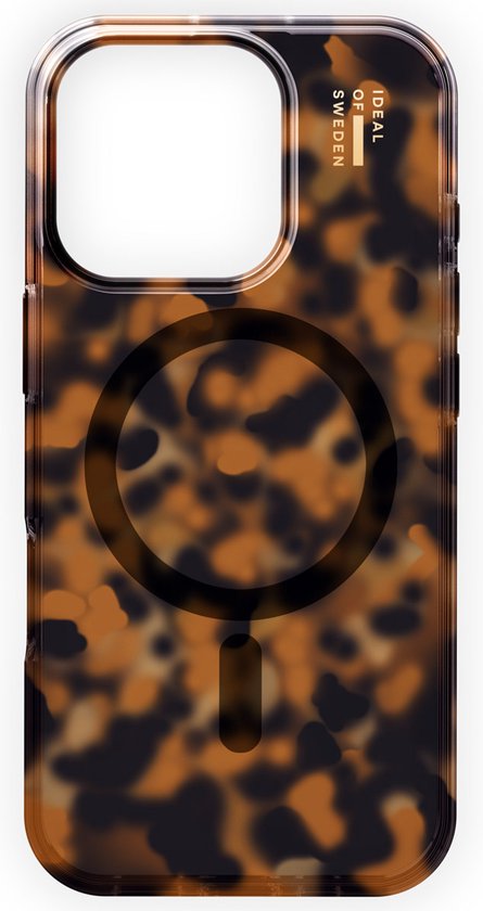 iDeal of Sweden Clear Case geschikt voor MagSafe geschikt voor iPhone 16 Pro - Tortoise