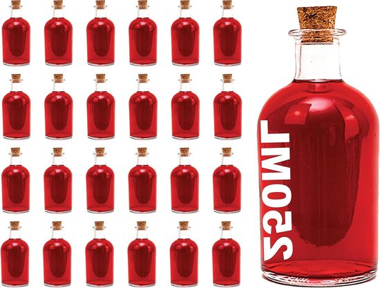 Voorraadpot Glas met Kurk Deksel 500 tot 2000 ml Luminarc Voorraadpot Glas met Kurk Deksel 500 tot 2000 ml Luminarc