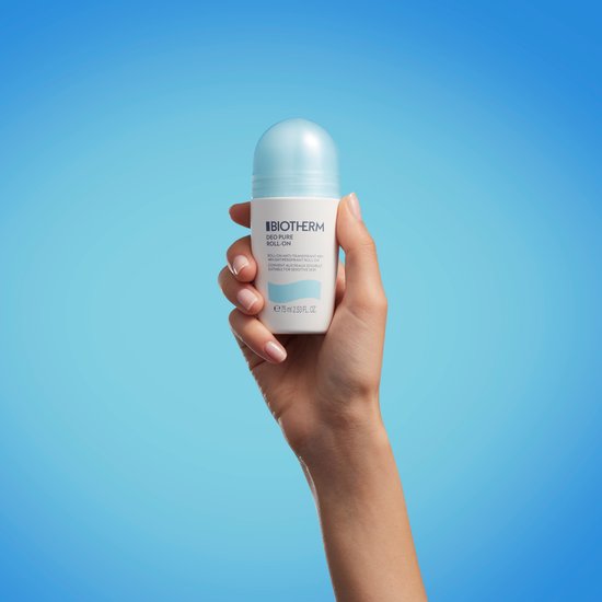 Biotherm Deo Pure Deodorant - Roll-on Deodorant - Frisse Textuur - 48H Anti-Transpirant - Unisex Deodorant - 75ml