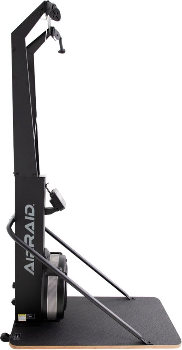 AirRaid Ski Trainer 10 Niveaus Zwart 159 kg Maximaal Gewicht