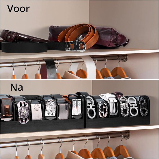 Display/tip box, organizer transparant 10 vakken. Leeg – Zorg om Handen