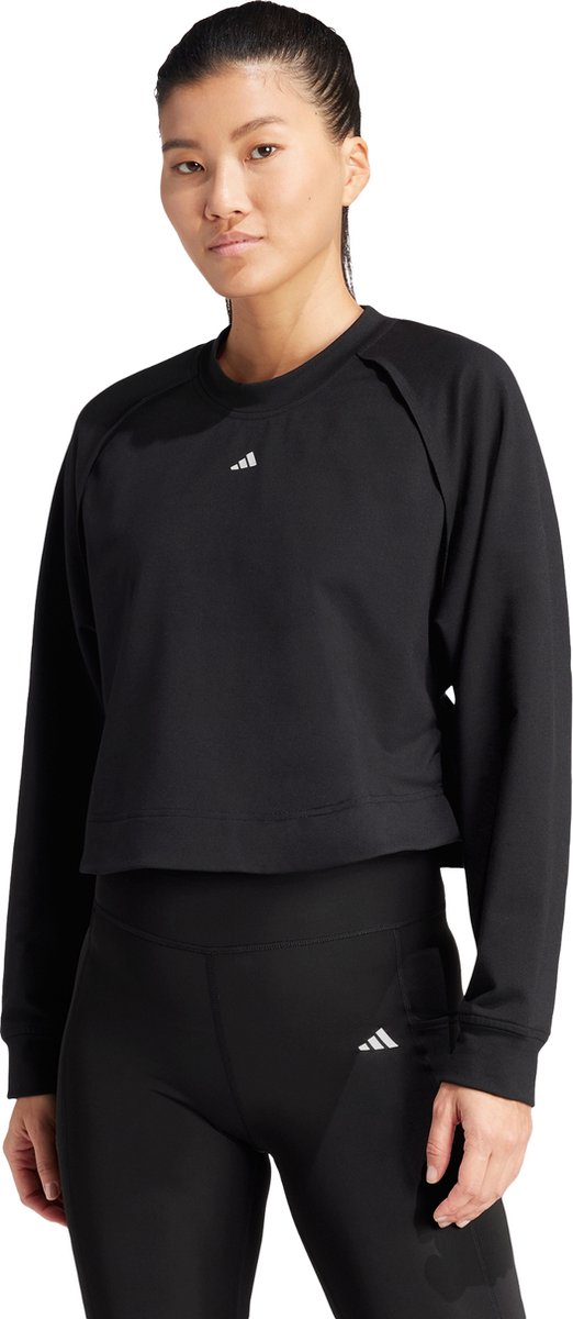 adidas Performance Power Hidden Racerback Overlay Cover-up Dames Zwart