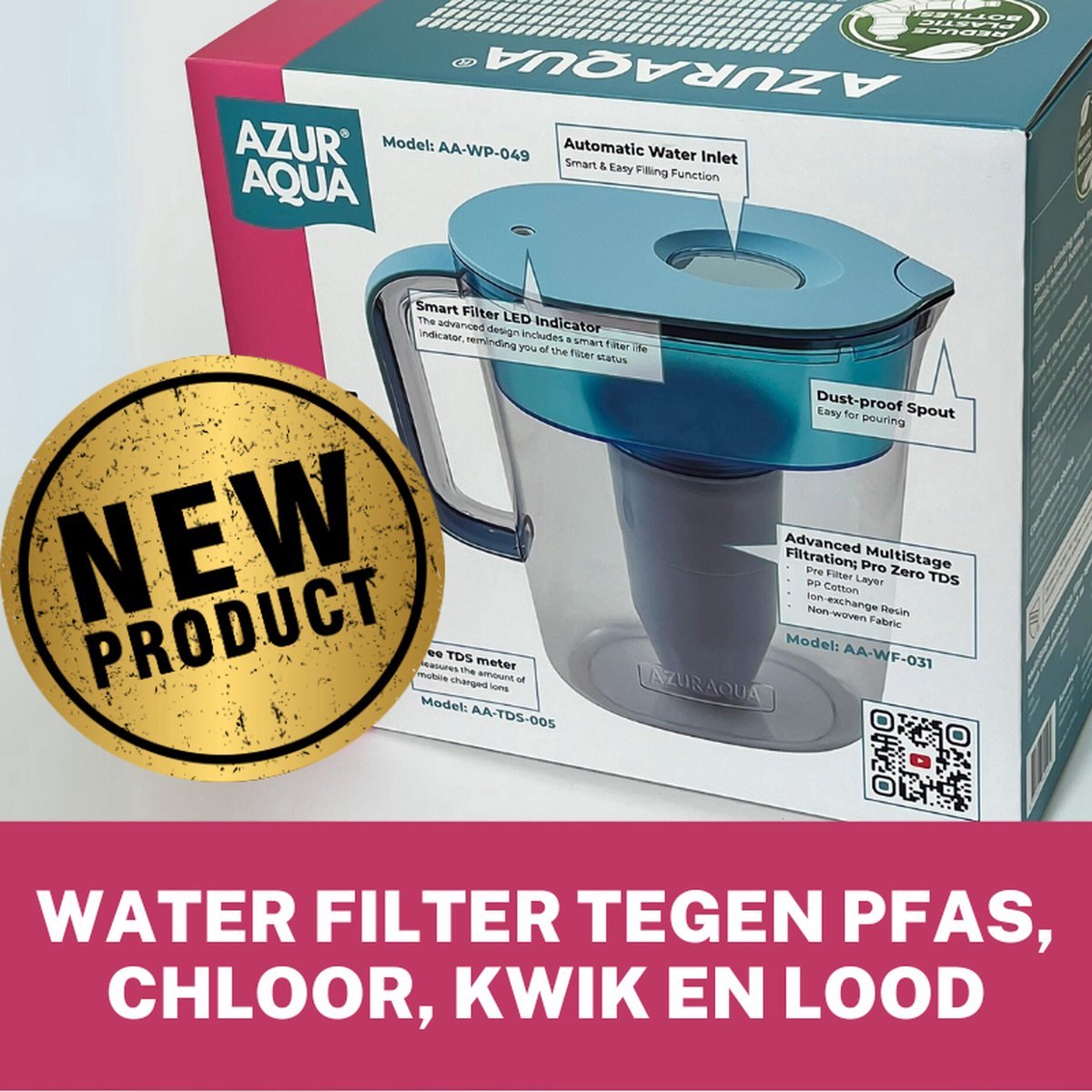 AzurAqua Filter Waterkan Kopen