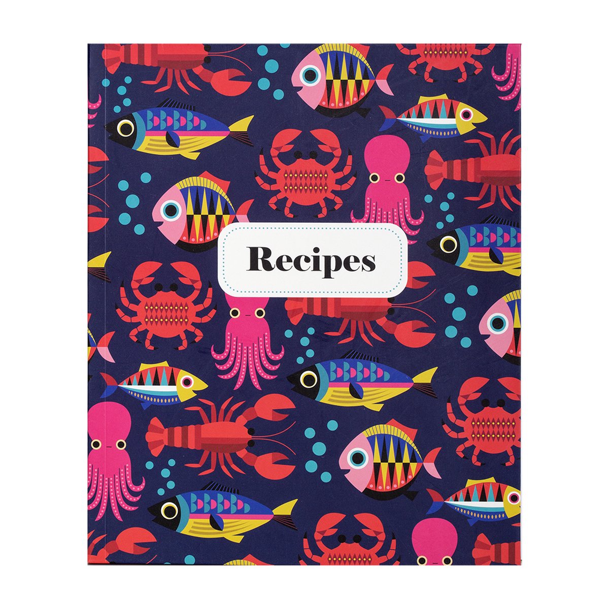 Kitsch Kitchen Recepi book Sealife