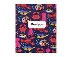 Kitsch Kitchen Recepi book Sealife