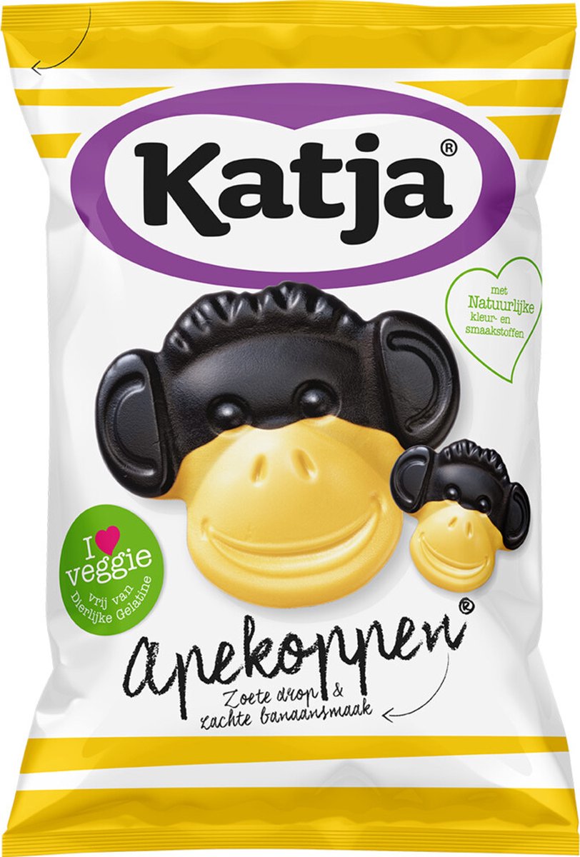 Katja - Apekoppen - 9 x 125 gr - Voordeelverpakking