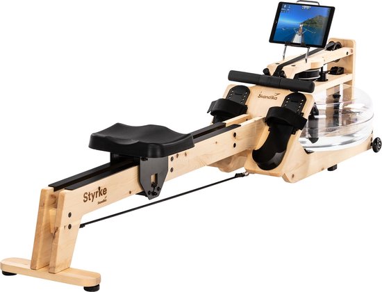 Skandika Styrke Roeitrainer Houten Waterweerstand Naturel - Skandika - €1.599,00
