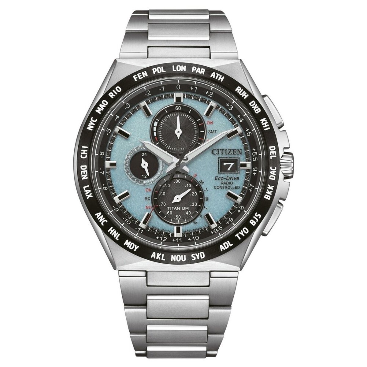 Citizen - AT8238-84M - Polshorloge - Heren - Solar - Radio Controlled Eco-Drive