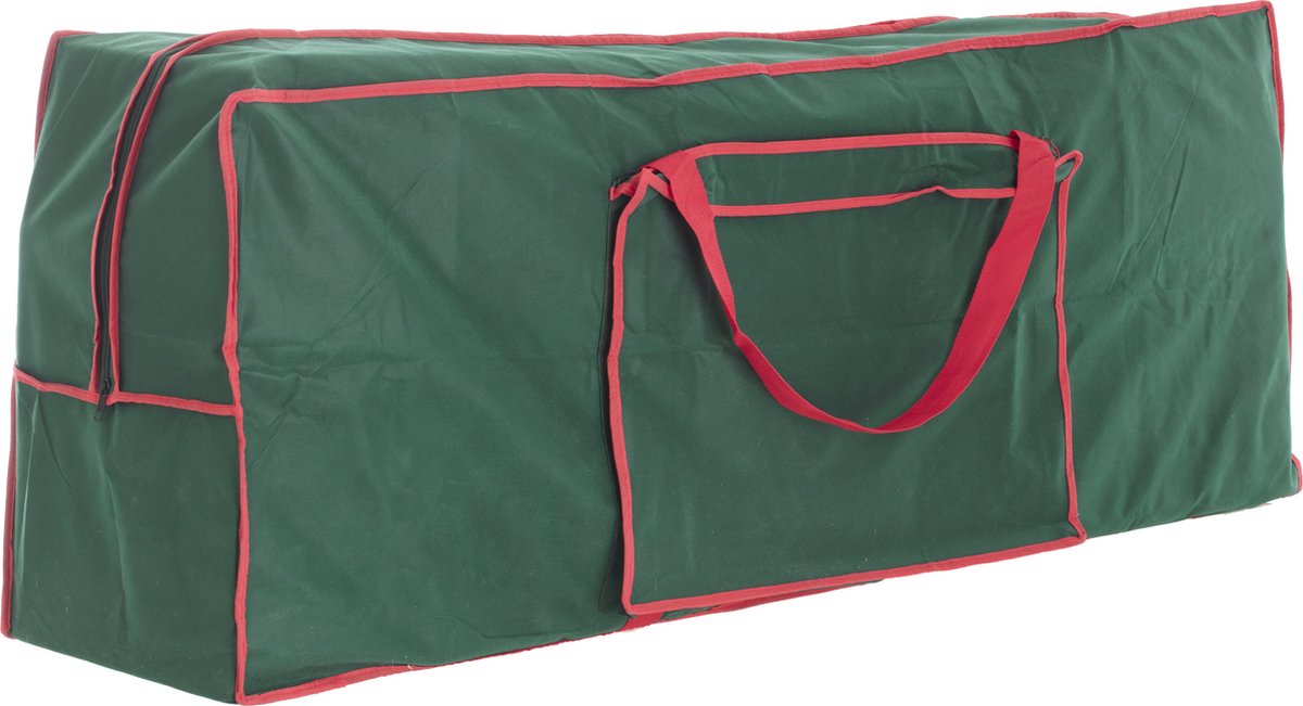 Bol.com Feeric Christmas Kerstboom opbergzak/opbergtas - groen - 50 x 30 x 125 cm - Polypropyleen aanbieding