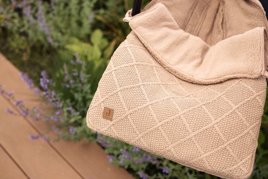 Jollein - Baby Voetenzak groep 0+ 3/5 punts - Check Knit Biscuit van Jollein — afbeelding 4