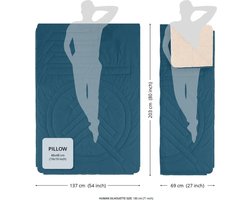 Voited CloudTouch 4-in-One Deken - Camp Vibes 2