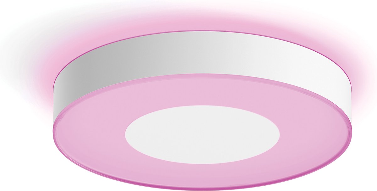 Philips Hue Xamento badkamerplafondlamp - wit en gekleurd licht - wit - 42cm — afbeelding 2
