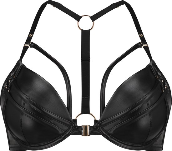 Neon Roze Croptop Lingerieset Dames