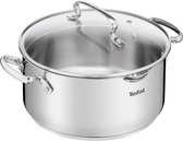 Tefal DUETTO+ G7194636 steelpan Rond Roestvrijstaal