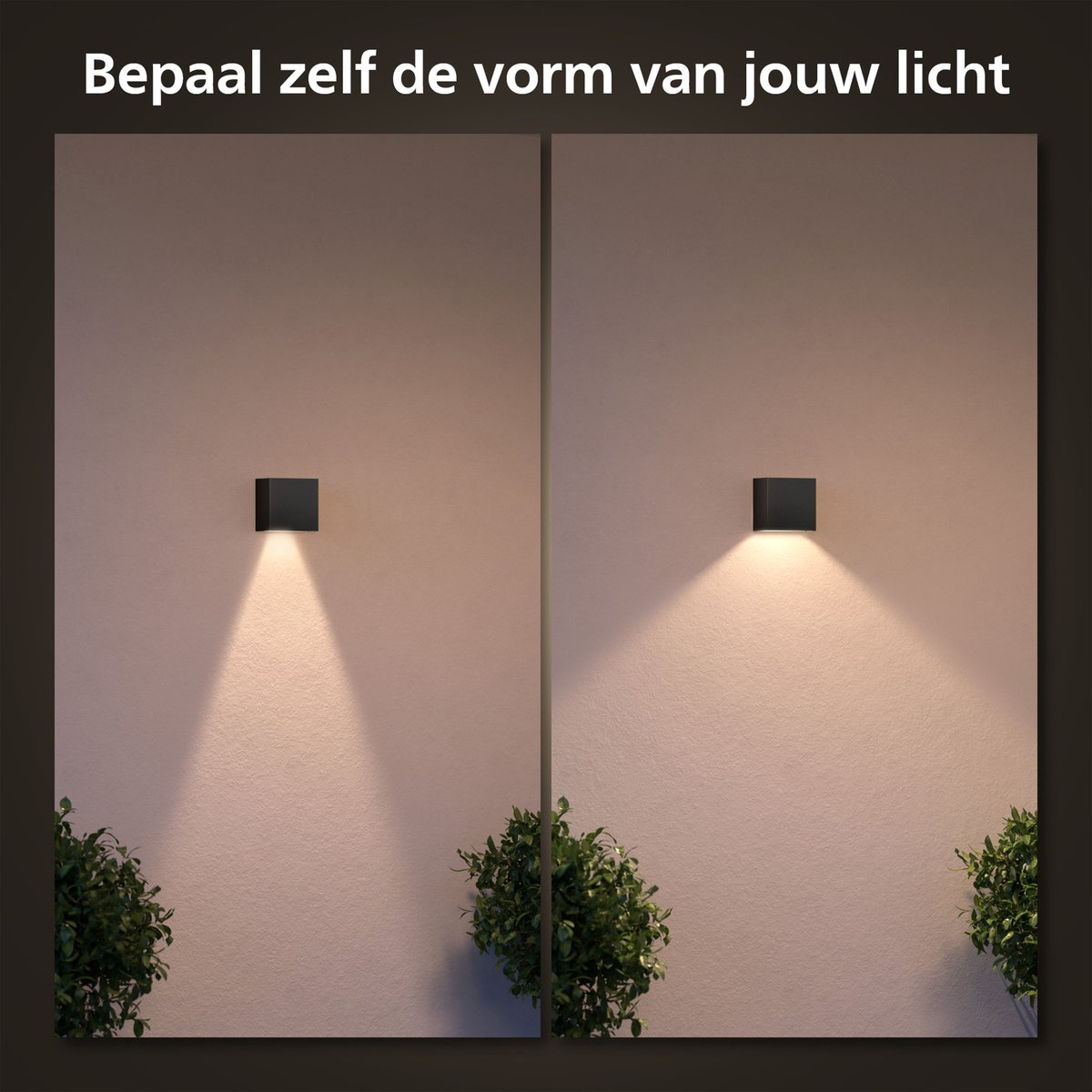 Philips Hue Resonate Down - muurlamp - wit en gekleurd licht - zwart — afbeelding 3