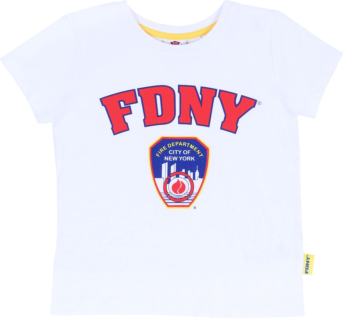 Witte FDNY T-shirt