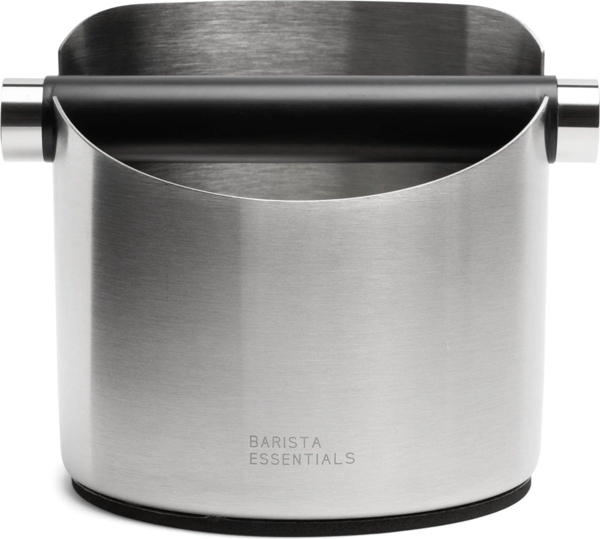 Uitklopbak Rond – 11cm - Zilver – RVS - Uitklopbak - Knockbox - Afklopbak Koffie – Afklopbak – Espressomachine - Barista Essentials