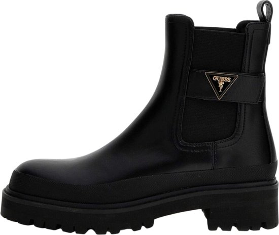 dames enkellaarsjes guess enkellaarsjes zwart