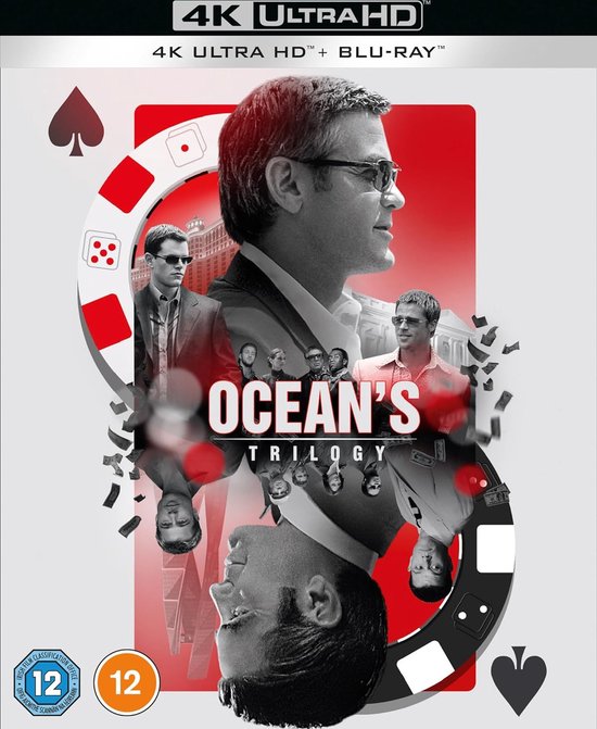 Ocean's Trilogy 4K Blu-ray - Ocean's 11 / Ocean's 12 / Ocean's 13 / 4K Ultra HD + Blu-ray