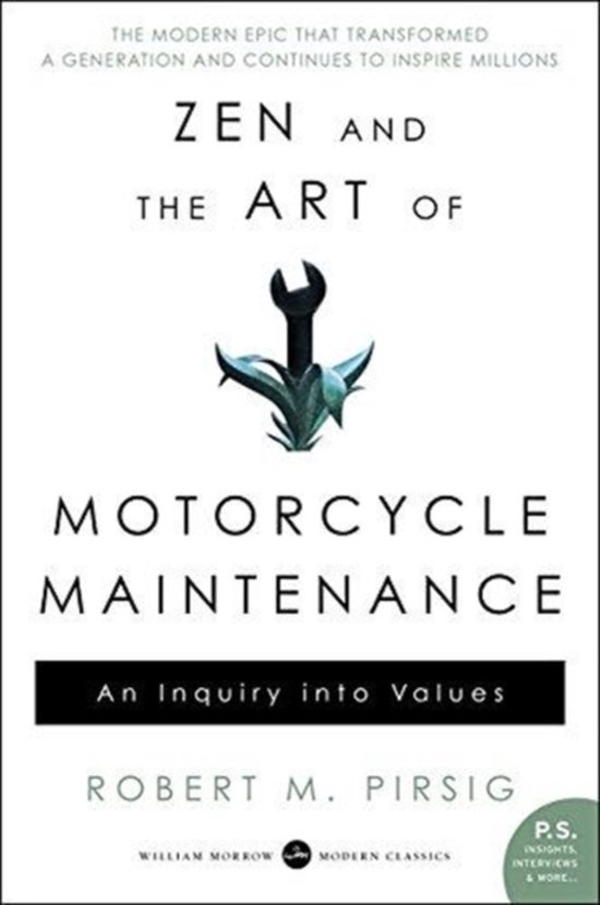 Zen and the Art of Motorcycle Maintenance - cover