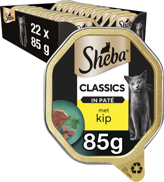 Sheba Classic Paté Katten Natvoer