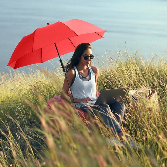 Parapluie Pliant Cheval De Course à Fermeture Automatique - Protection UV Pour Enfants Et Femmes