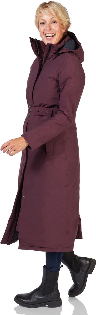 Happy Rainy Days Lange Regenjas Dames Toronto Burgandy