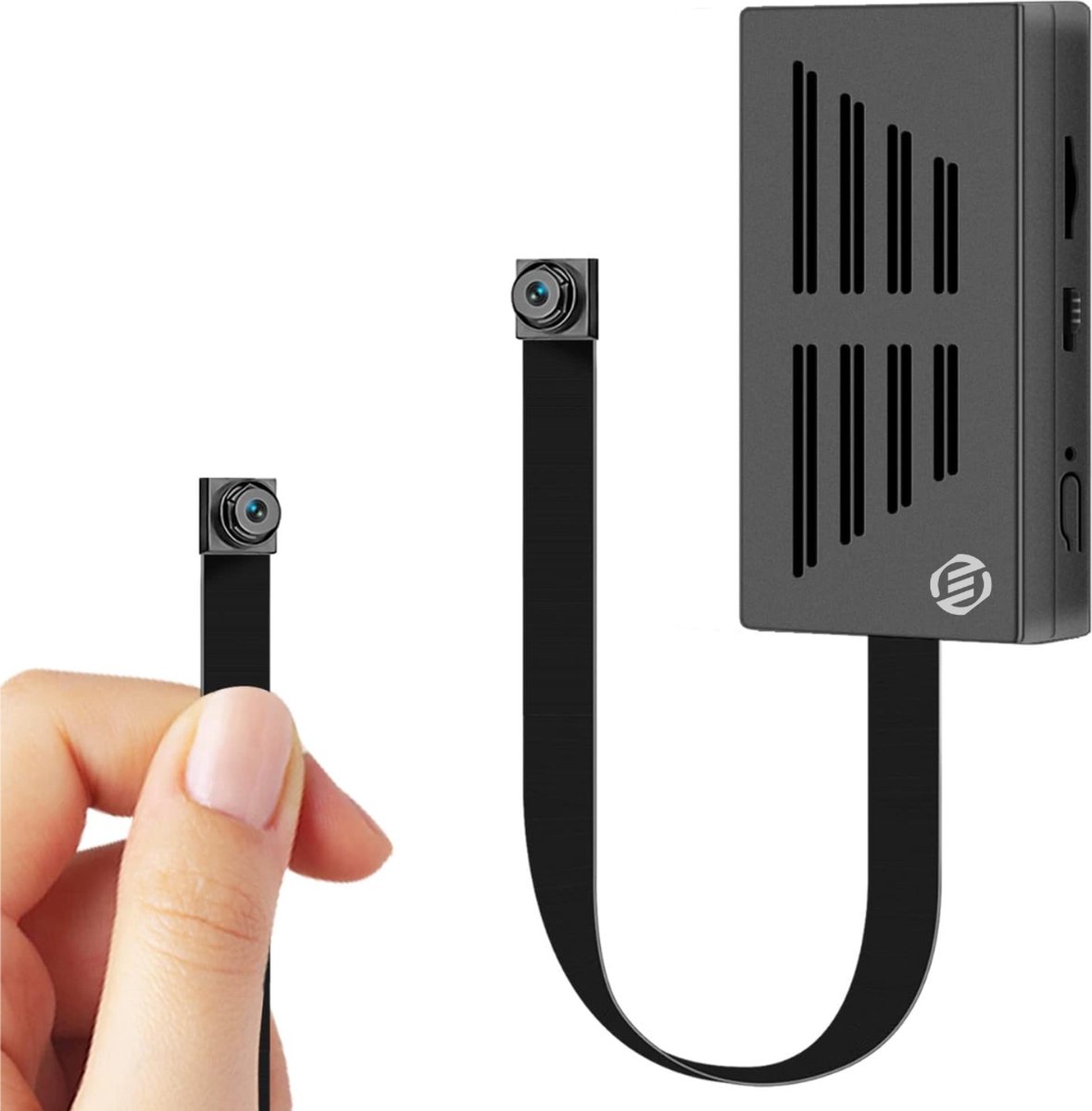 Equivera Spy Camera - Spycam - Mini Bewakingscamera - Kleine Camera - Verborgen Camera - Spionage - Voor Thuis, Kantoor, Auto