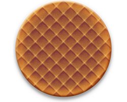 Stroopwafel blik 3d, Opberg blik, blikje, Koekjes blik, Trommel, Stroopwafels, plat stroopwafel blik, Plat blik