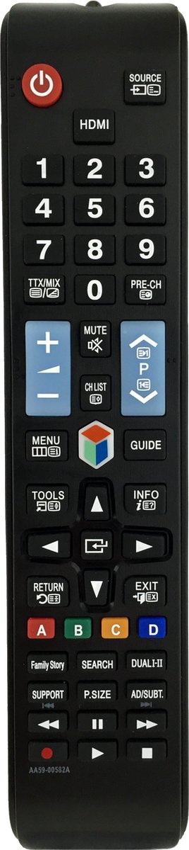 Universele Samsung TV AA59-00582A afstandsbediening - Geschikt voor alle Samsung Smart televisies