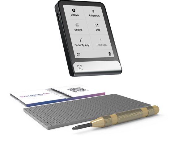 Ledger Flex + SOLIDHODL - Voordeelbundel - Hardware Wallet - Wallet voor...