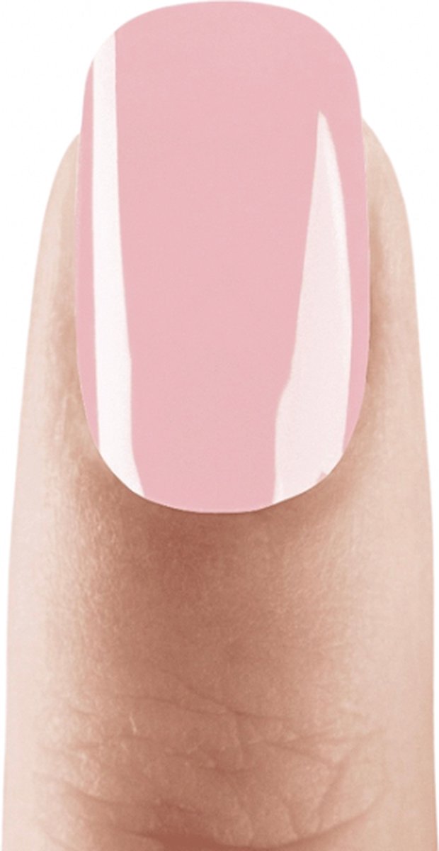Rubor gel nagel sticker- shiny pink - gellak nagellak - manicure - gelnagellak - gel voor thuis - blijft tot 3 weken - chroom roze