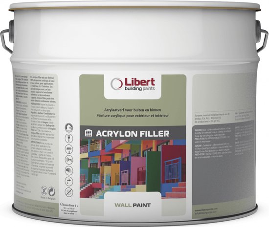 Libert - Acrylon Filler - 10L - Wit