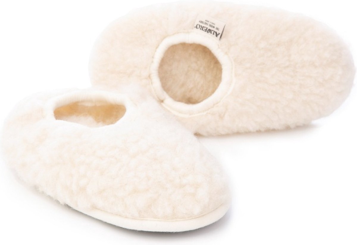 Alwero sloffen Cloudlet Junior Naturel 23-24