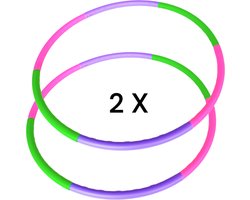 2 x Hoelahoep kinderen - Hoepel kinderen - Hula hoop - 70CM
