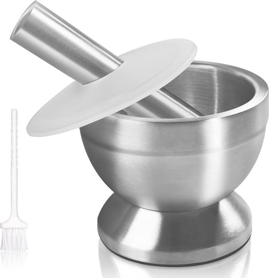 Kaizen Casa Houten Mortier En Stamper Knoflook Masher Hand Grinder Crusher Keuke