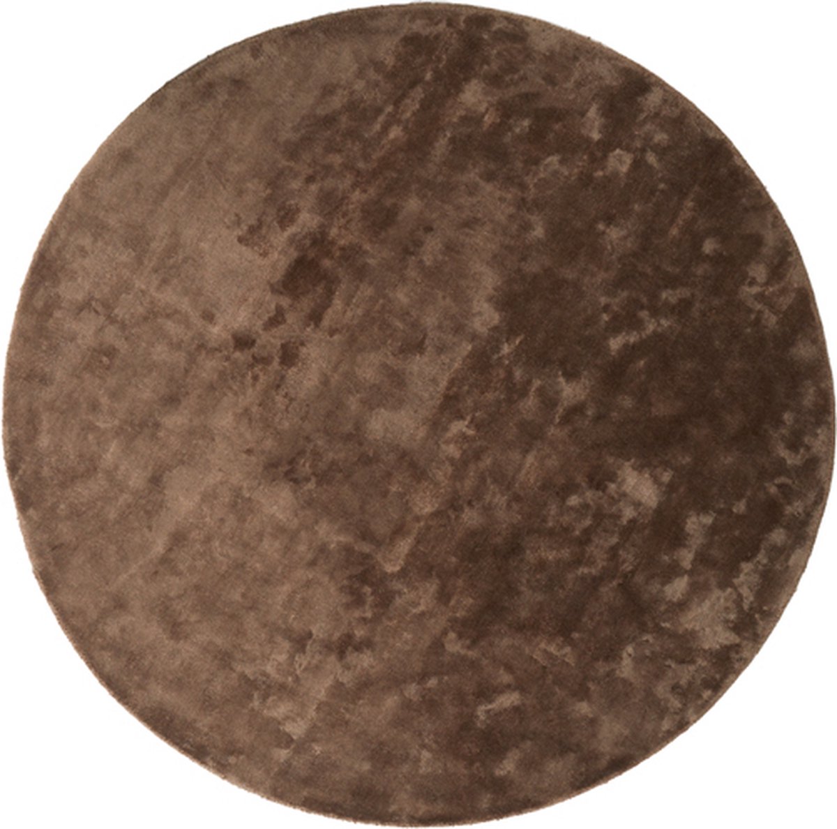 Rond Vloerkleed Sital - Ø180cm - Koffie