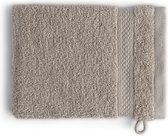DoubleDry Hotel Washandjes 16 x 21 cm – Set van 6 – 100% Katoen 500 g/m2 – Zacht & Absorberend - BeigeTaupe