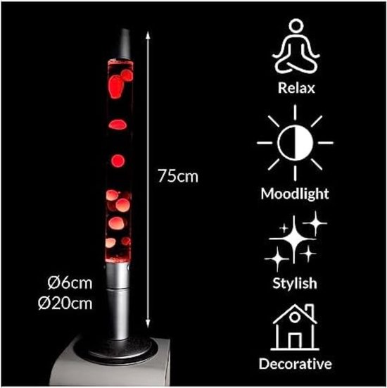 AONESY Retro lamp voor stressbeheersing en ontspanning, witte was en witte vloeistof, retro lamp, wooncultuur, 7 kleurveranderende voor volwassenen en kinderen AONESY Retro lamp voor stressbeheersing en ontspanning, witte was en witte vloeistof, retro lamp, wooncultuur, 7 kleurveranderende voor volwassenen en kinderen
