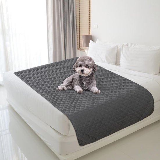 your GEAR Lana Hondenmat, XXL, 90 x 60 cm, hondendeken voor grote honden, wasbaar op 60 °C, waterdicht en robuust, katoenen hondenkussen, kofferbakmat, bankbescherming, XXL huisdiermat