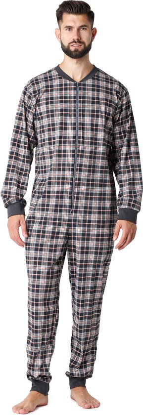 FEESHOW Heren Nachthemd Met Slaapmuts Set Langarm Gestreept Nachthemd Met Borstzak En Knoopsluiting Mannen Lange Nachtkleding, geel c, M