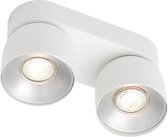 Nordlux Pichet spot-IP20-2xGU10-blanc