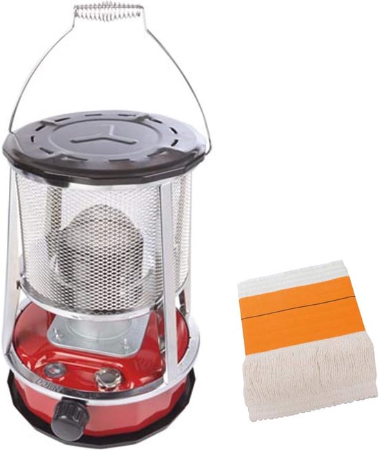 PYserne 4 stuks lonten voor petroleumkachels, lonten voor petroleumverwarming voor binnen, reservelont voor camping, petroleumverwarming (95 x 2,5 x 180 mm