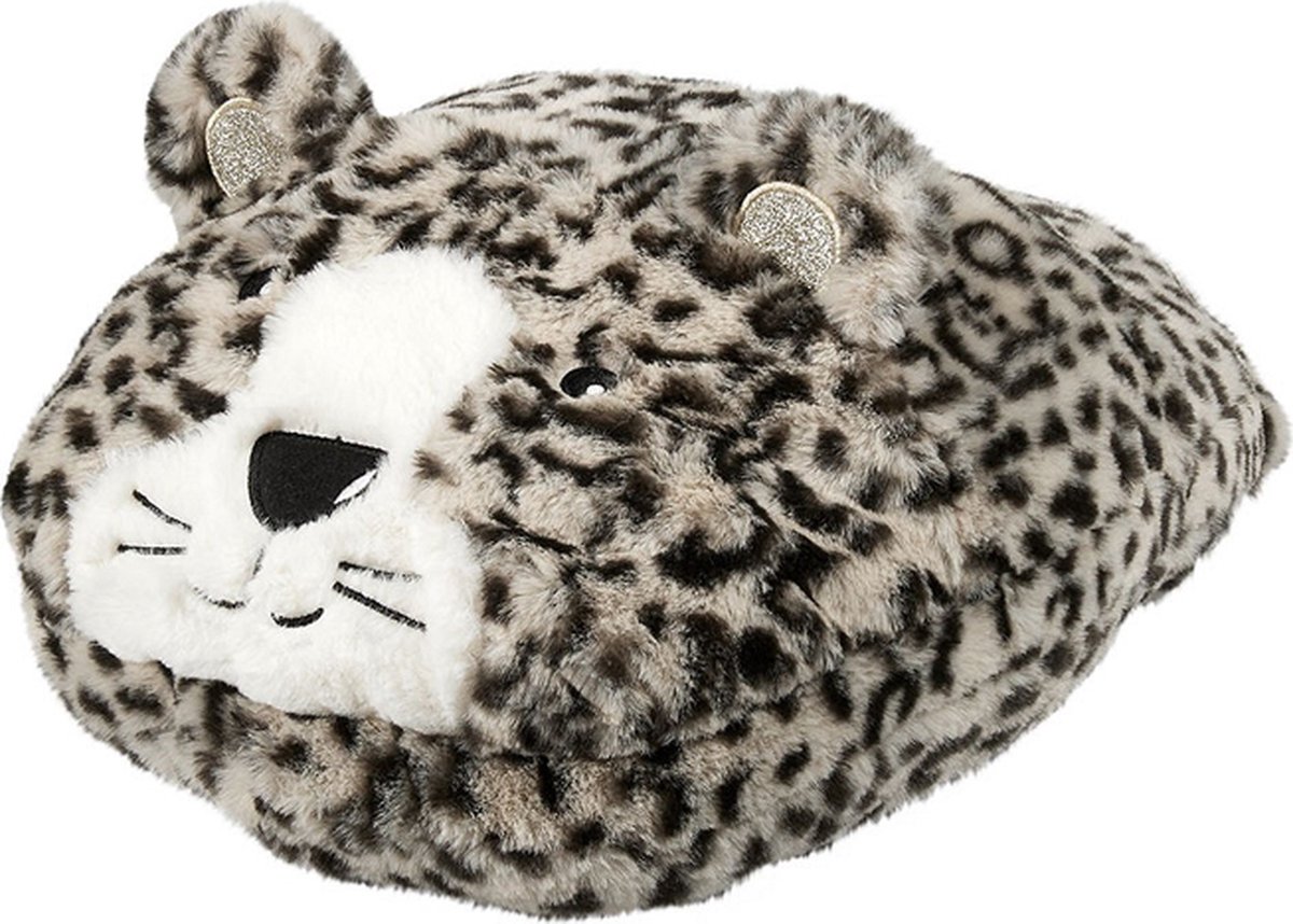 Goedkoopste Apollo - Grote Voetenwarmer - Giant Home Slipper - Luipaard - One size