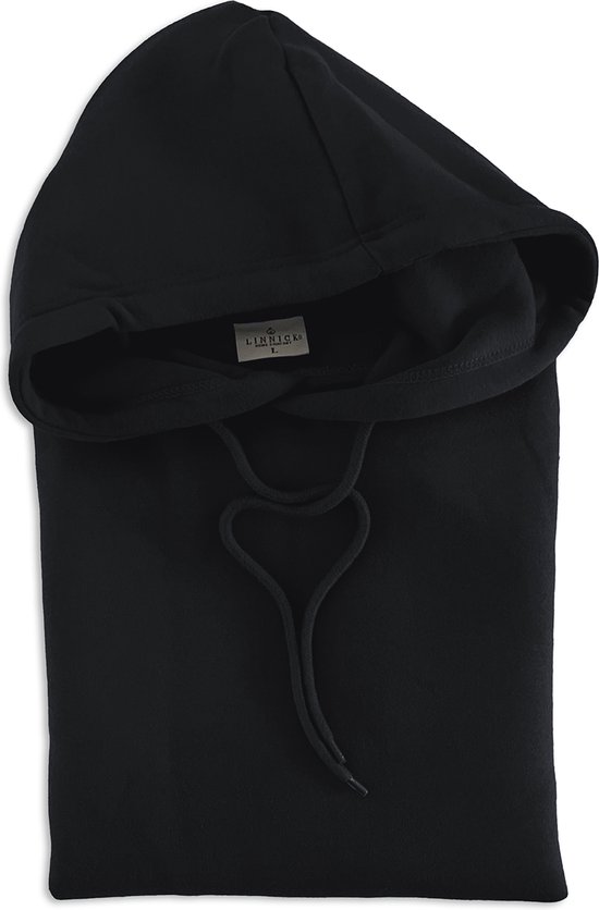 Pull LINNICK - Sweat à capuche Homme - Sweat à capuche Femme - Pull à capuche - Noir - Taille M - Chandails Femme et Homme