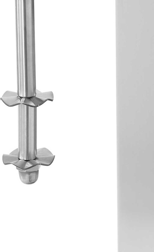 HCB® - Professionele Horeca Milkshakemixer - dubbel - 2 x 750 ml - RVS / INOX Milkshakemaker - 35x17x52 cm (BxDxH) - 6 kg - 1361 van HCB — afbeelding 3