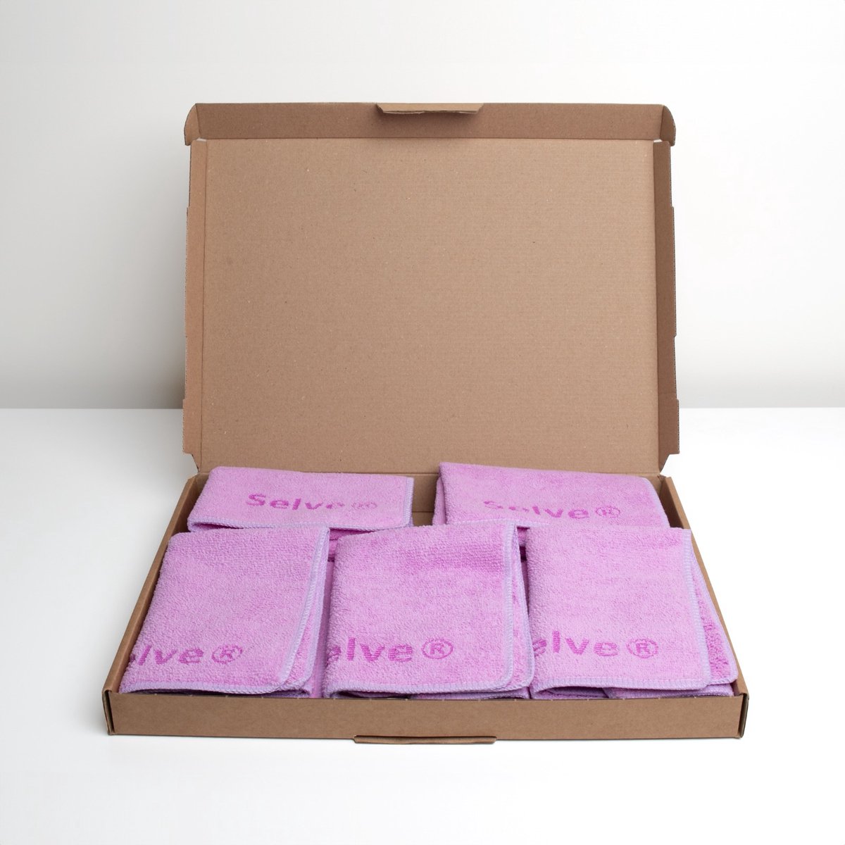 Goedkoopste Selve® - microvezeldoeken - schoonmaakdoeken - poetsen - schoonmaak - paars - 10 stuks