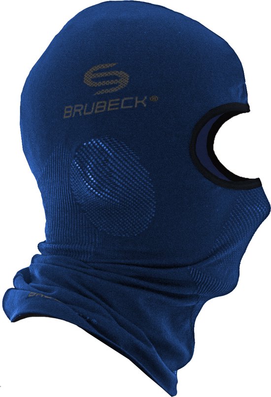 Brubeck Bivakmuts met Mesh zones - Night blue S/M